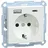 Merten Schuko-Steckdose mit USB Ladegerät 3 A Aktivweiß 1 St.