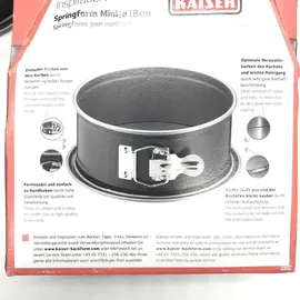 Kaiser Inspiration Mini-Springform Ø 18 cm