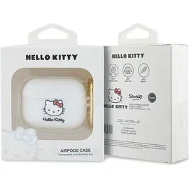 HELLO KITTY 3D Kitty Head Etui AirPods Pro Weiß