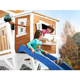 Axi Spielhaus Max braun/weiß/blau