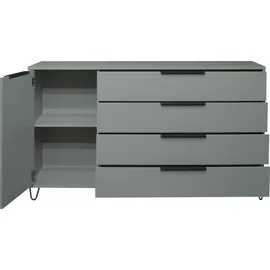 Mäusbacher Highboard Bonnie 168 x 100 x 45 cm Grün