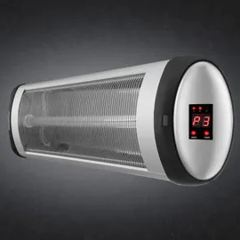 monzana MONZANA® Heizstrahler MZH2501 Silber