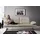 W.Schillig Couch Flachgewebe 3-Sitzer Braun