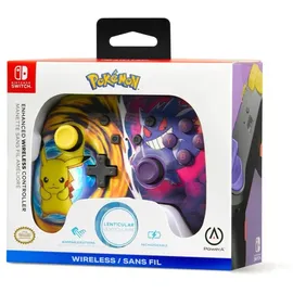 PowerA Pikachu vs. Gengar Controller Mehrfarbig Nintendo Switch