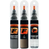 FIRANTO Lackstift Autolack Reparaturset für Skoda LF8N Hneda Mato/mato Brown - 3-in-1 Autolack Kratzer Reparaturstift 15ml Grundierung, Klarlack