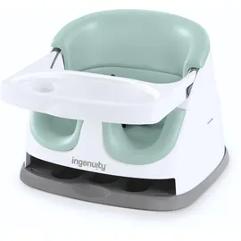 Ingenuity 2 in 1 Sitzerhöhung Stuhl, Babysitzerhöhung & Kleinkindersitz mit abnehmbaren Tablett, Essen & Fütterung Sitz für Kleinkinder, leicht zu reinigen, ideal für unterwegs, Mist, ab 6 Monaten