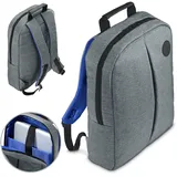 Hama Laptop-Rucksack Genua Polyester grau