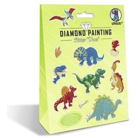 Ludwig Bähr URSUS Kinder-Bastelsets Diamond Painting Sticker Dinos,