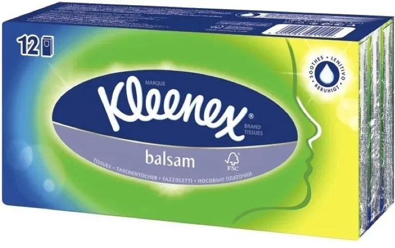 Kleenex® Balsam Taschentücher