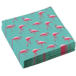 20 Flamingo Paradies Servietten