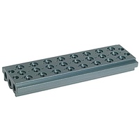 Riegler Mehrfach-Grundplatte für Wegeventile, 8 Ventilpositionen, G 1/8