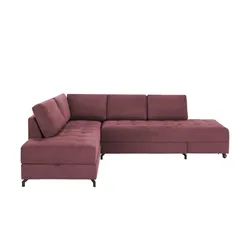 smart Ecksofa  Carla , rot , Maße (cm): B: 291 H: 88 T: 222