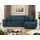 Mirjan24 Ecksofa Blau, Textil, 5-Sitzer, L-Form,L-Form, 244x145 cm, Wohnzimmer, Sofas & Couches, Wohnlandschaften, Ecksofas