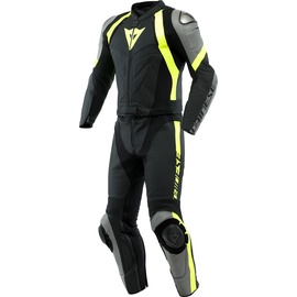 Dainese Avro 4 2-tlg. matt-schwarz/grau/neon-gelb 50