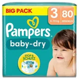 Pampers Windeln - Baby Dry Gr. 3 Midi 6-10kg - Monatsvorrat - 240St.