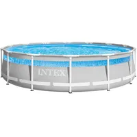 Intex Frame Pool - Clearview Premium Poolset, Aufstellgröße: 427