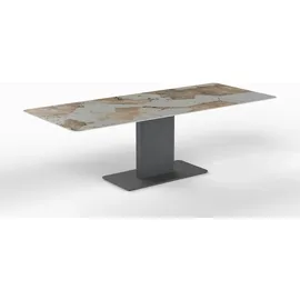 Sit Mobilia Ventura Tisch 240 x 95 x 75 cm Keramik Beton dunkel