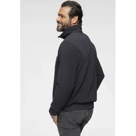 MAN'S WORLD Fleecepullover MAN'S WORLD, Herren, Gr. 3XL (64/66), blau (marine), Obermaterial: 100% Polyester, normal, Rippbündchen, Sweatshirts Fleecepullover, für die Übergangszeit aus Fleece, schnelltrocknend, Topseller