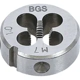 BGS Gewindeschneideisen M7 x 1,0 x 25 mm 1900-M7X1.0-S