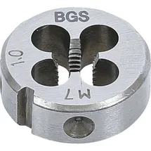 BGS Gewindeschneideisen M7 x 1,0 x 25 mm 1900-M7X1.0-S