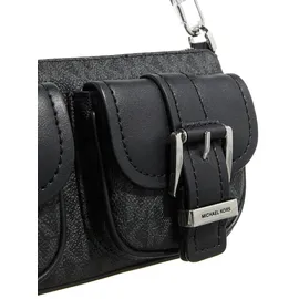 Michael Kors Conv Pouchette Canvas Black