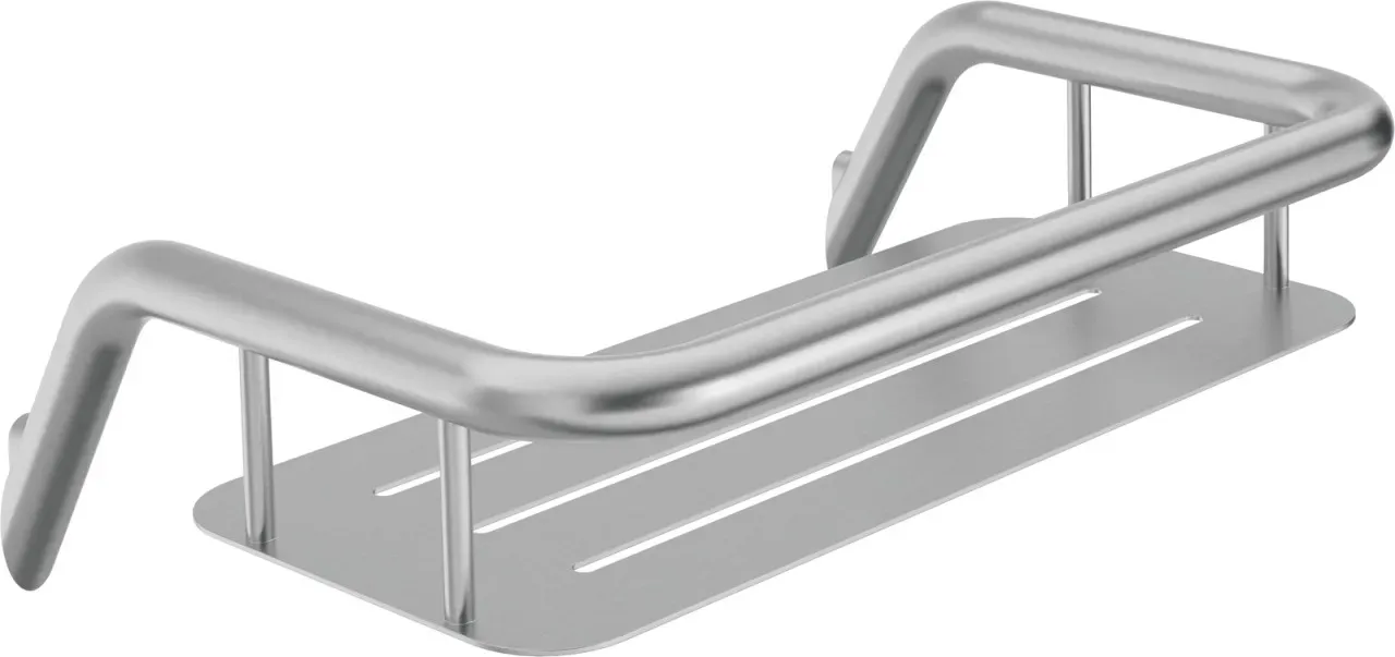 Neuesbad Serie 600 Duschkorb, Oberfläche: edelstahl gebürstet NB1ADI_F5511