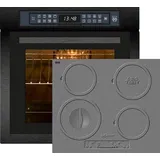 Kaiser Herd Set EH 6306RS+KCT6705I Herd Elektro Backofen+Induktion Kochfeld 60cm