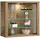 VCM Wandvitrine Vitrosa S 43 x 18 x 0 cm Braun
