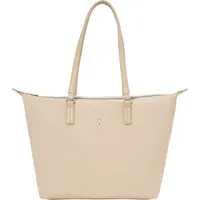 Tommy Hilfiger POPPY TOTE CORP Tragetasche Damen, Beige (Beige), OS