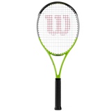 Wilson Tennisschläger Blade Feel RXT 105in/298g/Freizeit 2022 grün/silber - besaitet -