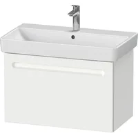 Duravit No.1 Waschtischunterbau wandhängend, 1 Auszug, 740x426x478mm, mit Siphonausschnitt