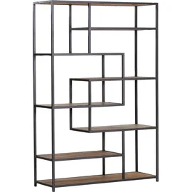 GUTMANN FACTORY Standregal 120 x 40 x 180 cm Braun