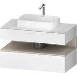 Duravit Waschtischunterschrank wandhängend „Qatego“ 100 × 60 × 55 cm