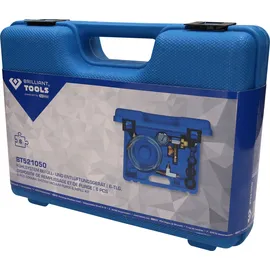 BRILLIANT TOOLS Kühlsystem Befüll- und Entlüftungsgerät, 6-tlg