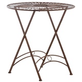 CLP Tegal Bistrotisch Ø 71 x 71 cm antik-braun