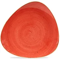 Churchill Stonecast Berry Red Triangel Teller flach 26.5cm, Teller,