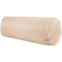 BestLivings Nackenrolle Ellen 15x40 cm Sandgrau