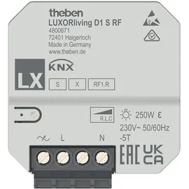 Theben Taster LUXORliving D1 S RF