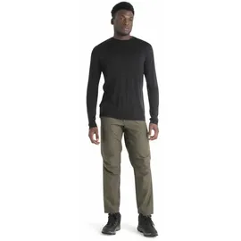 Icebreaker Merino 125 Cool-lite Sphere Iii Langarm-t-shirt - Black - XL