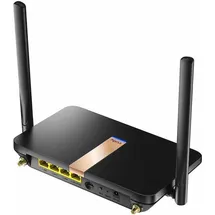 Cudy LT500D wireless router Fast Ethernet Dual-band - Black,