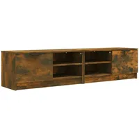 VidaXL TV-Schränke 2 Stk. Räuchereiche 80x35x36,5 cm Holzwerkstoff