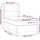 vidaXL Boxspringbett 100 x 200 cm Schwarz