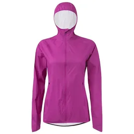 Löffler Hooded WPM Pocket Regenjacke, lila - 40