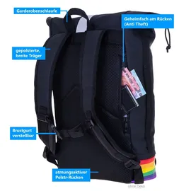 Elephant Gin Time Bag COMP 25 L Bi Color Rainbow