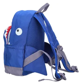 DEPESCHE 12042 Dino World Rucksack Hai blau - Blau