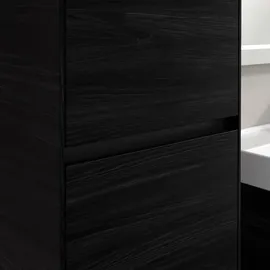 Villeroy & Boch Collaro Hochschrank 45,4 x 153,8 x 34,9 cm Black Oak Holz, MDF, Spanplatte