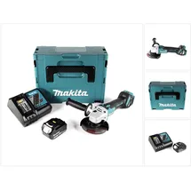 Makita DGA 511RM1J inkl. 1 x 4,0 Ah + Ladegerät + Makpac