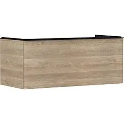 hansgrohe Xelu Q Waschtischunterschrank 54064670 1180x485x550mm, Schubkasten, Eiche Natur, mattschwarz