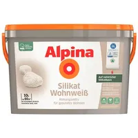 Alpina Silikat Wohnweiß 10 l