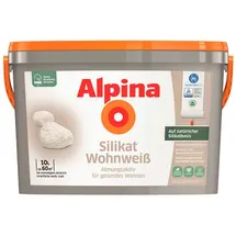 Alpina Silikat Wohnweiß 10 l